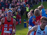 Athletes finishing in the WOC Relay. Photo credit: Dan Safka